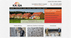 Desktop Screenshot of kalga.lt